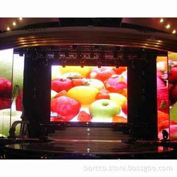 High Resolution Indoor Mesh Video Wall LED Curtain/Screen Display with 6500K Color Temperature